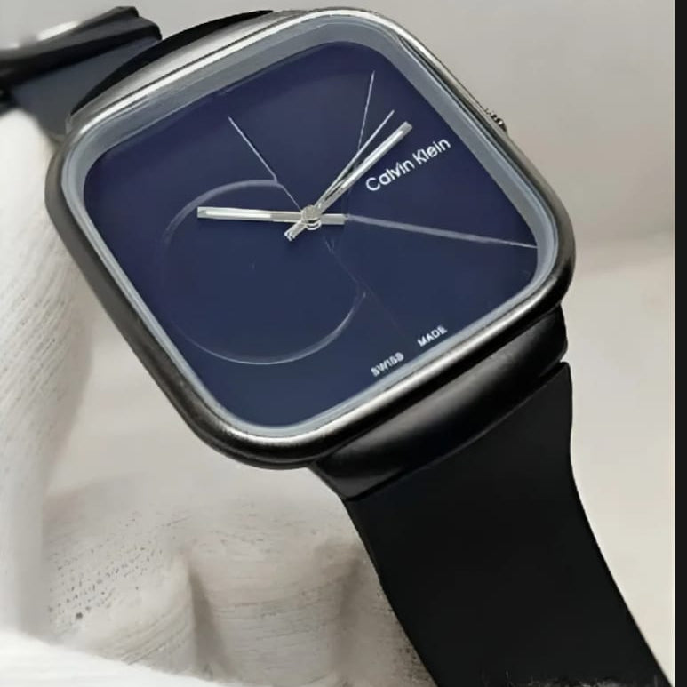 Calvin Klein Mens Watch With Square Dial Elegant Modern And Durable Timepiece For Daily Wear And Special Occasions